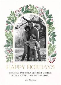 Festive Frame Holiday Photo Card