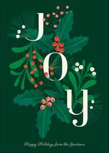 Joy Botanical Holiday Photo Card