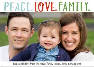 Peace Love Family...