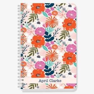 Retro Floral Custom Journal