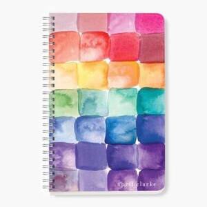 Rainbow Squares Custom Journal