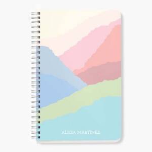 Soft Hills Custom Journal