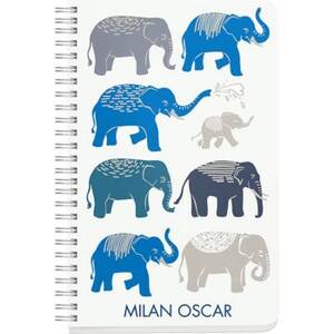 Cool Elephants Custom Journal