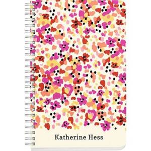 Pink Abstract Custom Journal