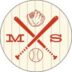 Baseball Personalized Stickers