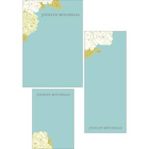 Hydrangea Mixed Personalized Note Pads