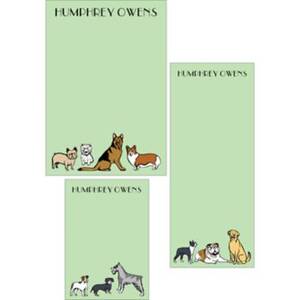 Dogs Mixed Personalized Note Pads