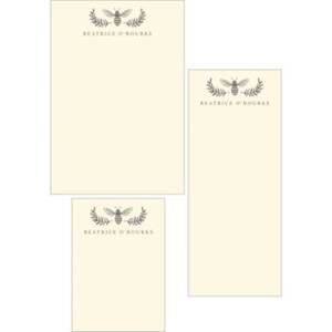 Bee Laurel Mixed Personalized Notepads