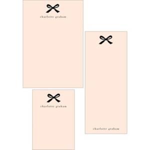 Bow Mixed Personalized Notepads