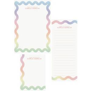 Gradient Wave Mixed Personalized Notepads