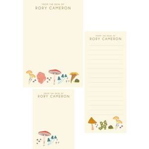 Mushrooms Mixed Personalized Notepads