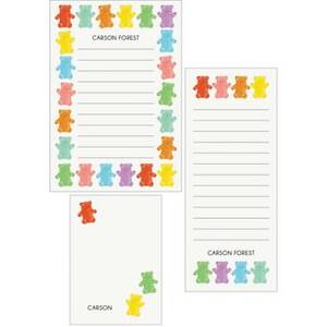 Gummy Bear Mixed Personalized Notepads