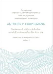 Waves Party Invitation