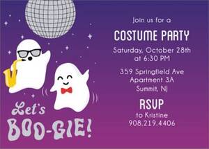 Let's Boo-gie...