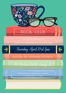 Book Club Invitation