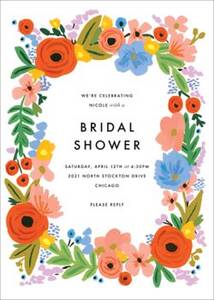 Mayday Bouquet Bridal Shower Invitation