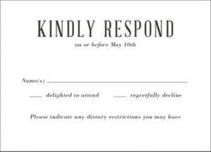 Golden Age Response Card