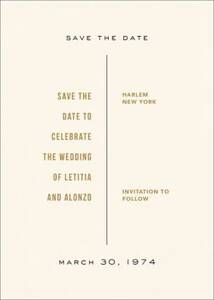 Altar Save the Date Card