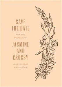 Wild Meadows Bellini Save the Date Card