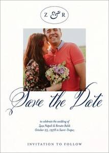 Effortlessly Save the Date Card