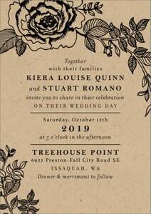 Estate Wedding Invitation