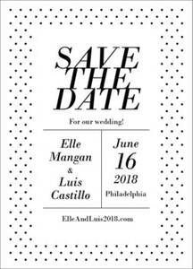 Collette Save the Date Card