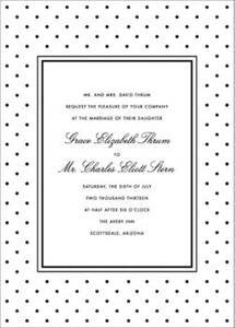 La Pavillion II Wedding Invitation