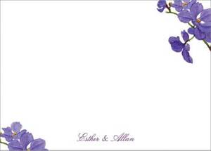 Moth Orchid Stationery