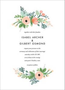 Wrapped in Wildflowers Wedding Invitation