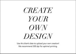 Upload Your Own 4 Bar Horizontal Design