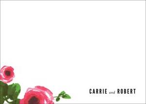 Rose Bed Stationery